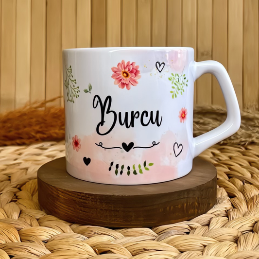 Düş Bahçesi Temalı Kişiye Özel Lüks Kupa