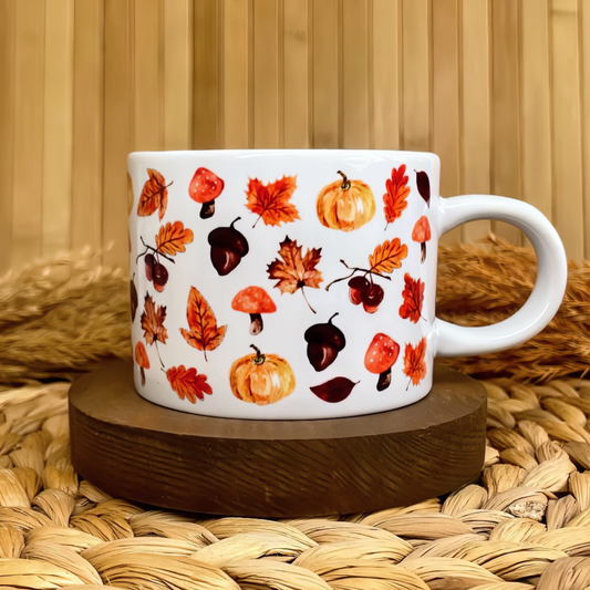 Sonbahar Bahçesi Temalı Elit Kupa