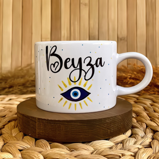 Nazar Göz Figürlü Kişiye Özel Elit Kupa