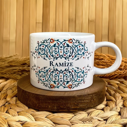 Bereket Motifi - Ramazan Temalı Kişiye Özel Elit Kupa