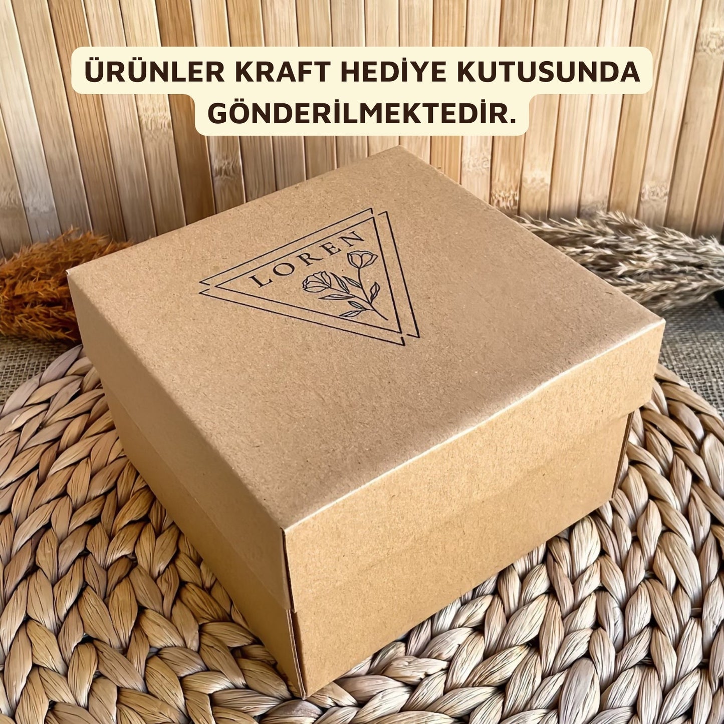 Lavanta Bahçesi – Lüks Kupa & Kolye Hediye Kutusu