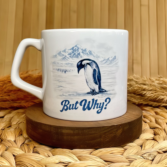 Nihilist Penguen Tasarımlı Lüks Kupa