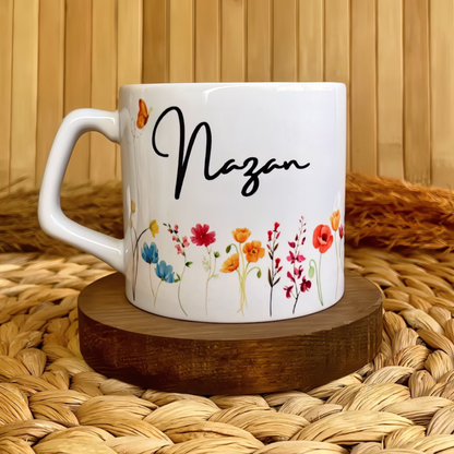 Bahar Huzuru Temalı Kişiye Özel Lüks Kupa