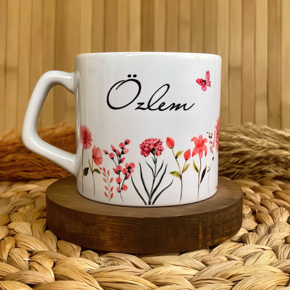 Pastel Rüyası Temalı Kişiye Özel Lüks Kupa