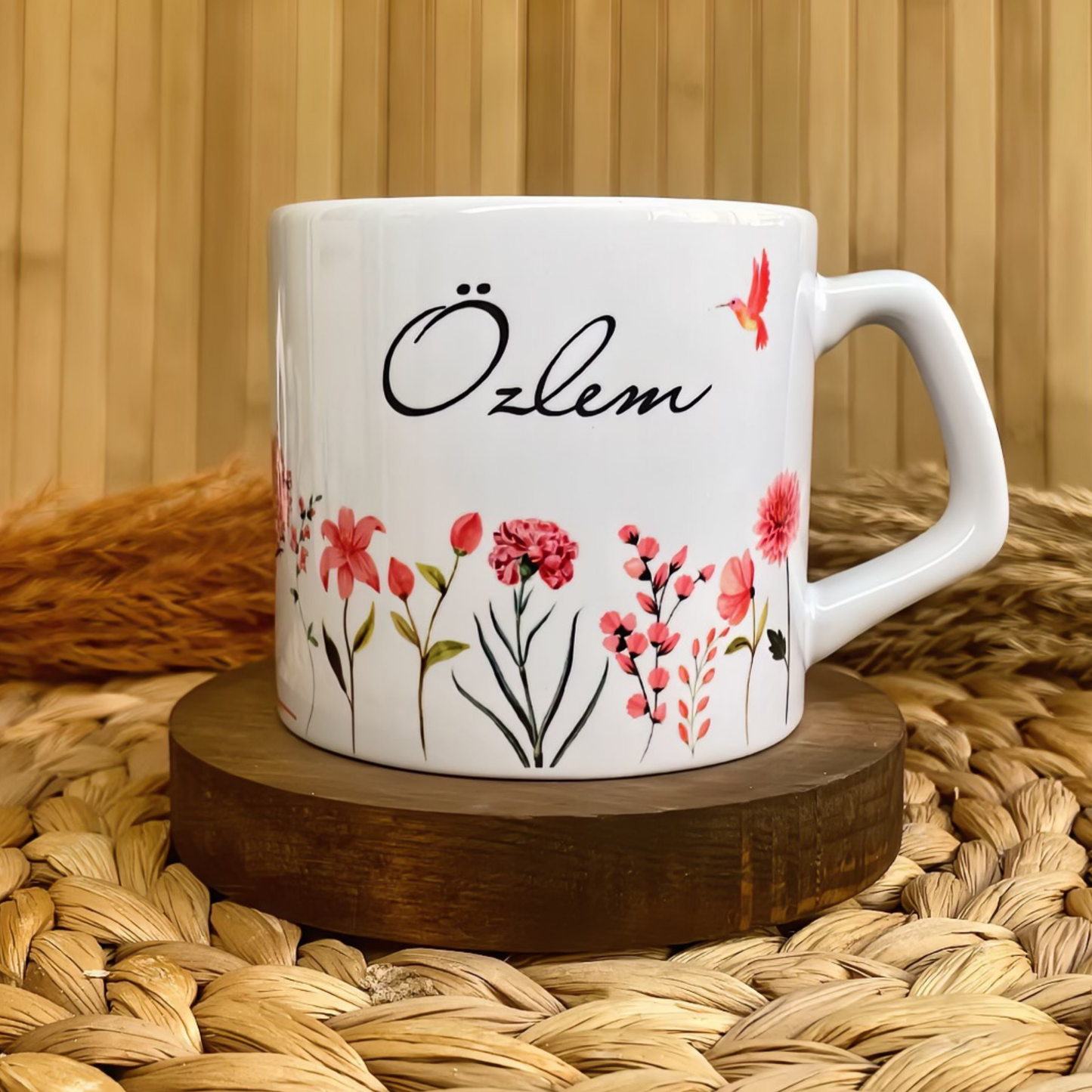 Pastel Rüyası Temalı Kişiye Özel Lüks Kupa