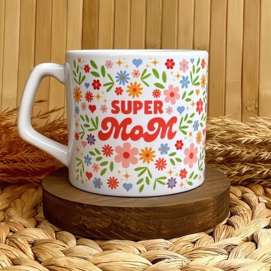 Super Mom Anneler Günü Temalı Lüks Kupa