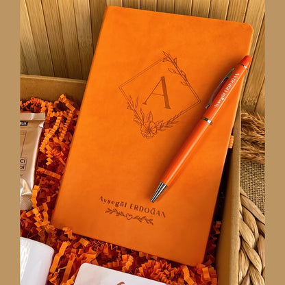 Bahar Huzuru – Lüks Kupa & Defter ve Kalem Hediye Kutusu