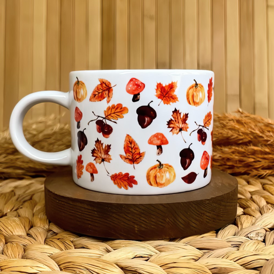 Sonbahar Bahçesi Temalı Elit Kupa