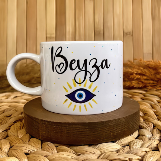 Nazar Göz Figürlü Kişiye Özel Elit Kupa