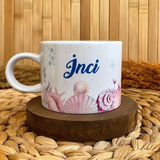 İnci Temalı Kişiye Özel Elit Kupa