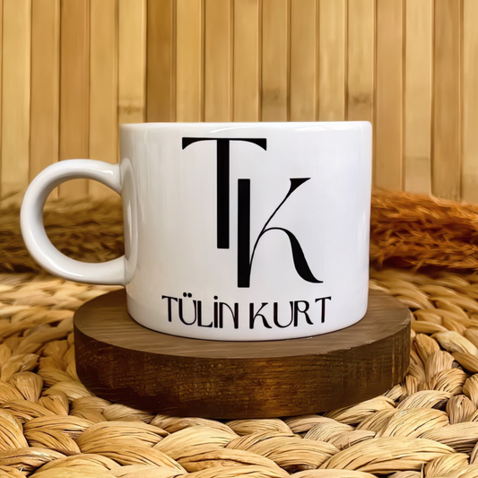 Baş Harf Temalı Kişiye Özel Elit Kupa