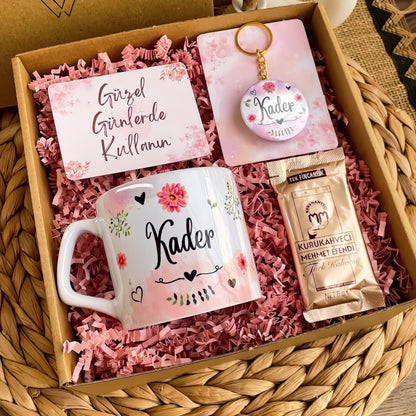 Düş Bahçesi – Lüks Kupa ve Anahtarlık Hediye Kutusu