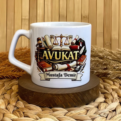 Avukat Temalı Kişiye Özel Lüks Kupa
