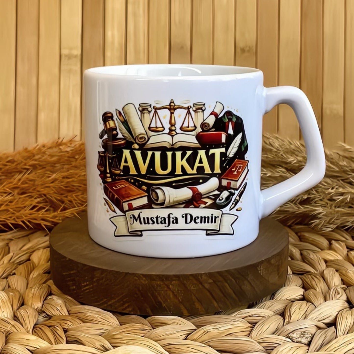 Avukat Temalı Kişiye Özel Lüks Kupa