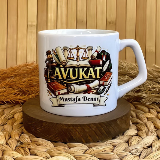 Avukat Temalı Kişiye Özel Lüks Kupa
