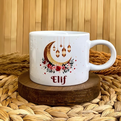 Hilal Işığı - Ramazan Temalı Kişiye Özel Elit Kupa