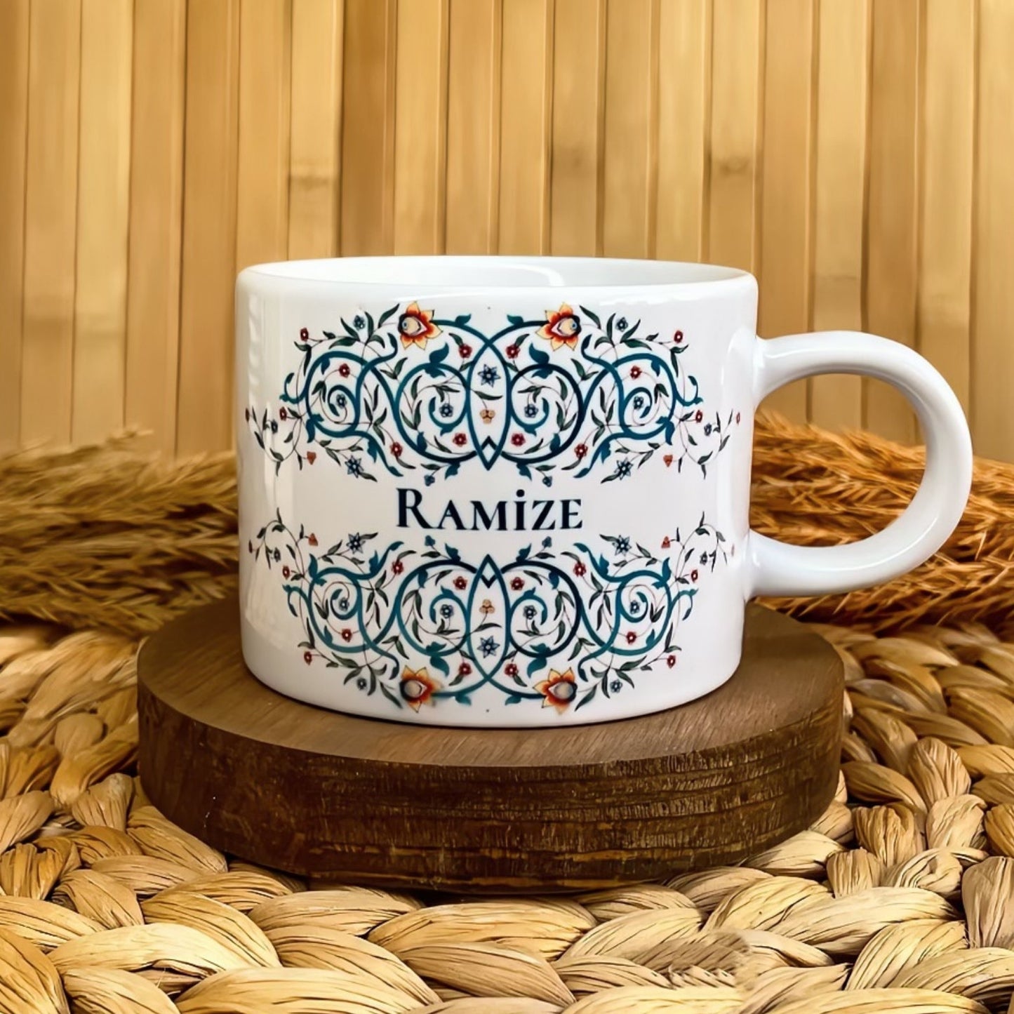 Bereket Motifi - Ramazan Temalı Kişiye Özel Elit Kupa