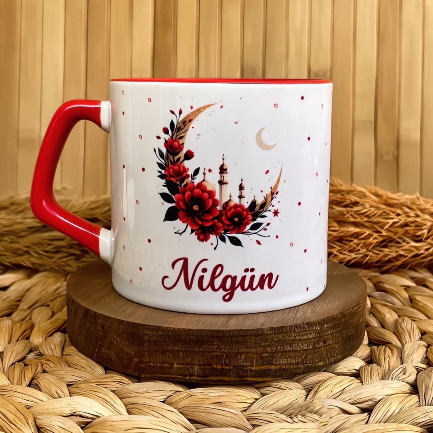 Rahmet Gülü - Ramazan Temalı Kişiye Özel Lüks Kupa