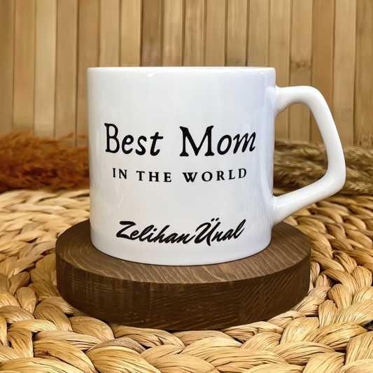 Best Mom Anneler Günü Kişiye Özel Lüks Kupa