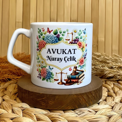 Avukat Temalı Kişiye Özel Lüks Kupa
