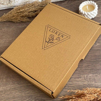 İsme Özel Mavi Deri Defter ve Kalem Seti