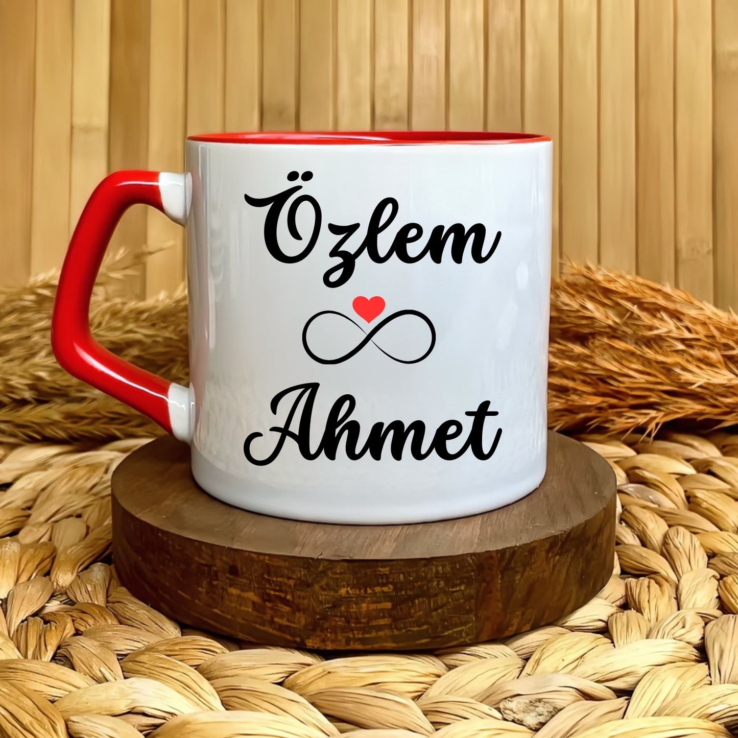 Sevgili ve Sonsuzluk Temalı Çiftlere Özel Lüks Kupa