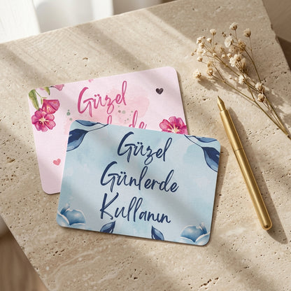 Not kartı ekle  - (1 adet not kartı 1 ürün için geçerlidir)