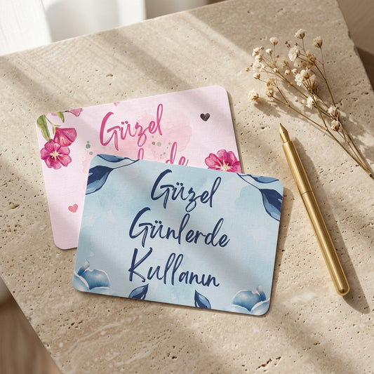 Not kartı ekle  - (1 adet not kartı 1 ürün için geçerlidir)
